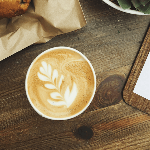 Begin your day with a coffee in the heart of Angel
