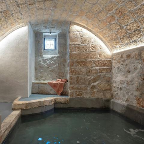 Unwind in the communal relaxation area