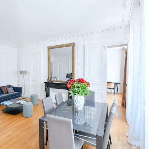 Bring back fresh croissants to enjoy with coffee in the afternoon