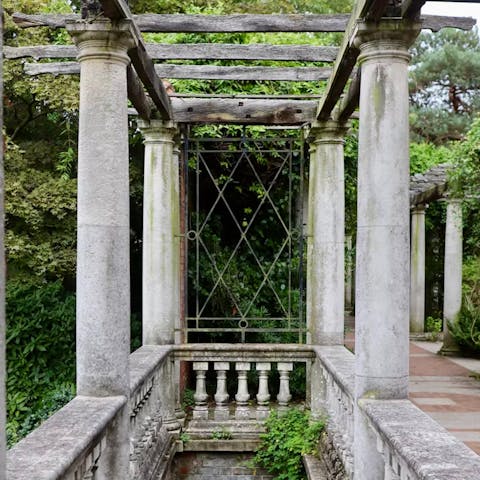 Explore the Roman villa in Chedworth, just a fifteen-minute drive away
