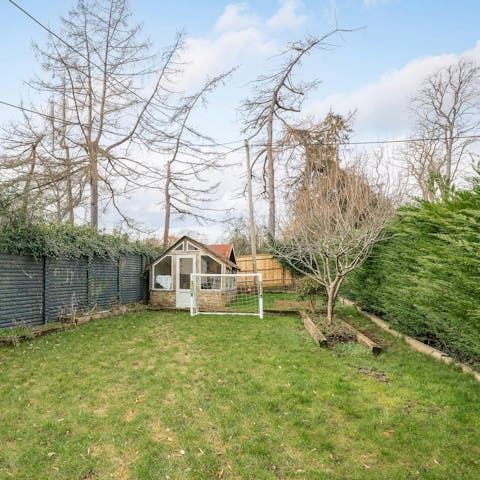 Keep the children entertained in the garden room