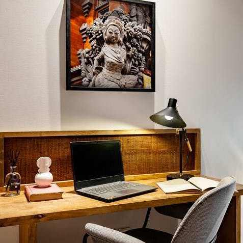 Power through your nine-to-five at the dedicated workspace