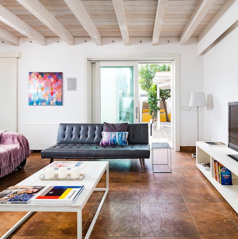 Open the doors and feel the rejuvenating spirit of this coastal home