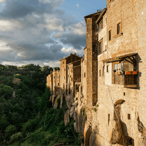Discover the historic hillside town of Vitorchiano, just minutes away