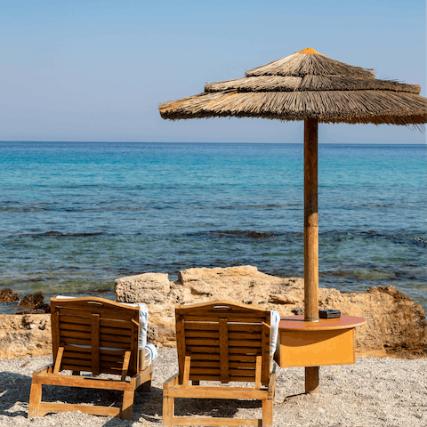 Explore Rhodes at your own pace – drive to Lindos in around half an hour