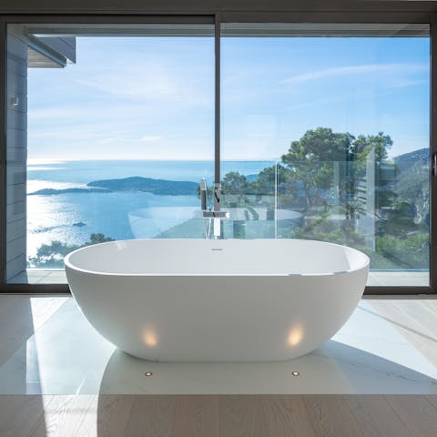Bathe with a view