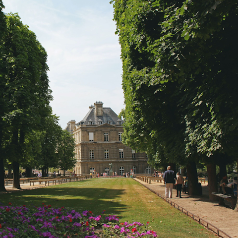Get some garden inspiration at the nearby Jardin du Luxembourg