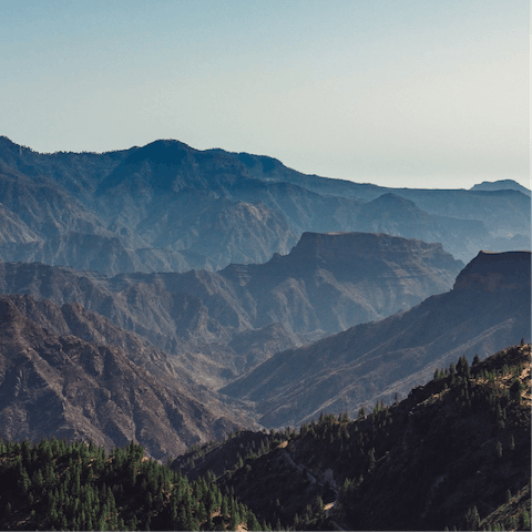 Try out some of the island's hiking trails