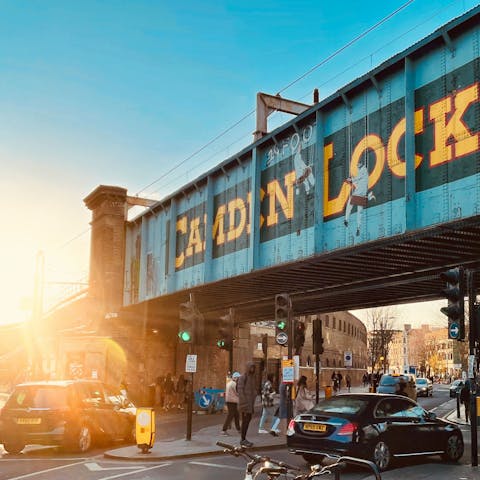 Soak up the vibrant spirit of London from the heart of Camden