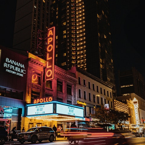 Catch a show at the legendary Apollo Theater – within walking distance