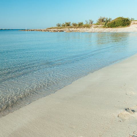 Explore some of the best beaches in Southern Salento