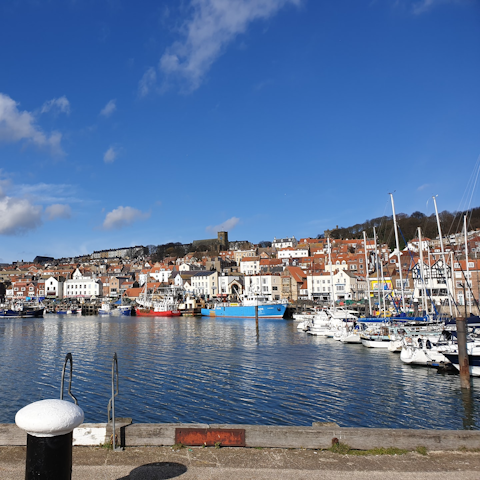 Discover Scarborough Harbour – a twenty-minute walk away