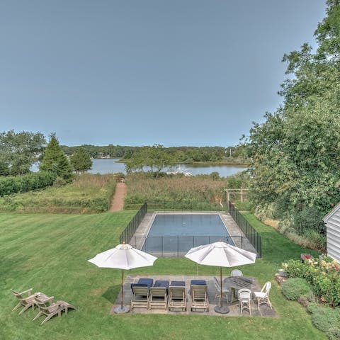 Beat the summer heat with a dip in the pool