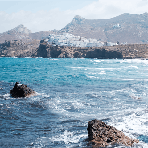 Spend leisurely days at Laguna Beach, a six-minute walk away