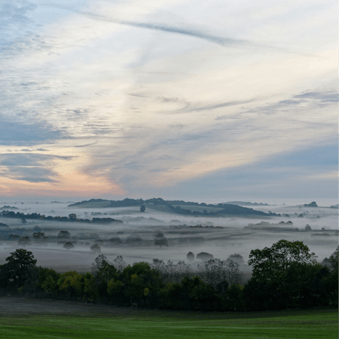Put on your hiking boots and explore the Cotswolds countryside