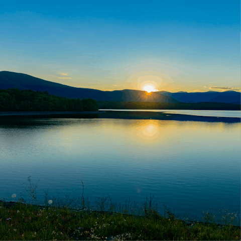 Hire a boat and head out on Ashokan Reservoir