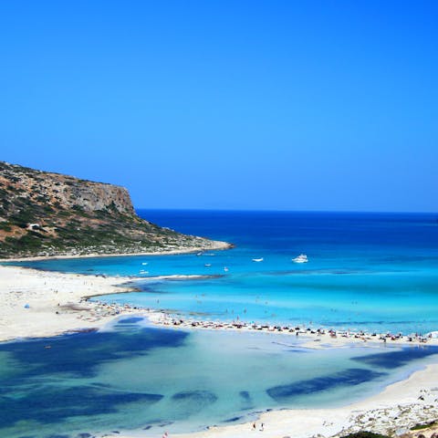 Enjoy the natural wonders of the north-west coast of Crete