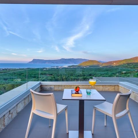 Start your day with breakfast on the terrace