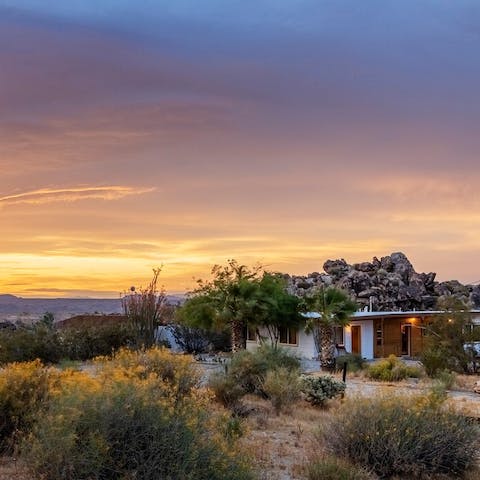 Take in the breathtaking sunsets