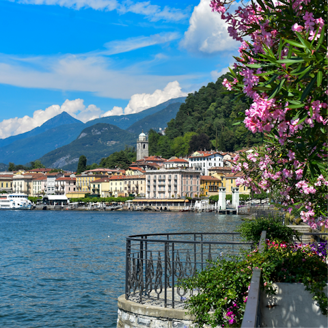 Stroll through the picturesque streets of Como and relax by the lakefront