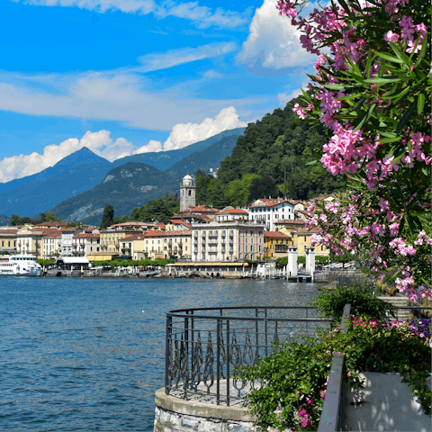 Stroll through the picturesque streets of Como and relax by the lakefront