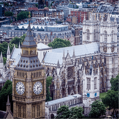 Take a twenty-minute train ride to explore central London