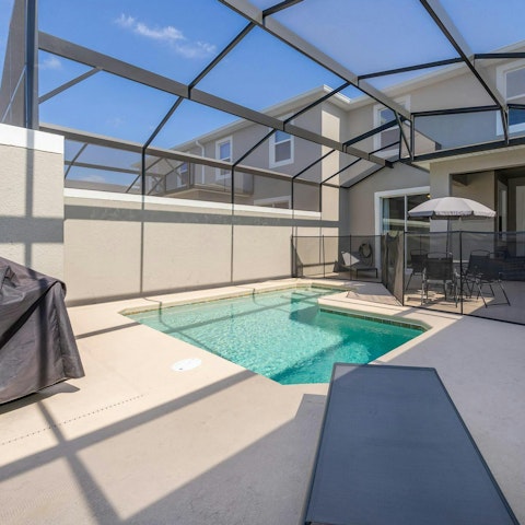 Wind down with a refreshing dip in the private pool