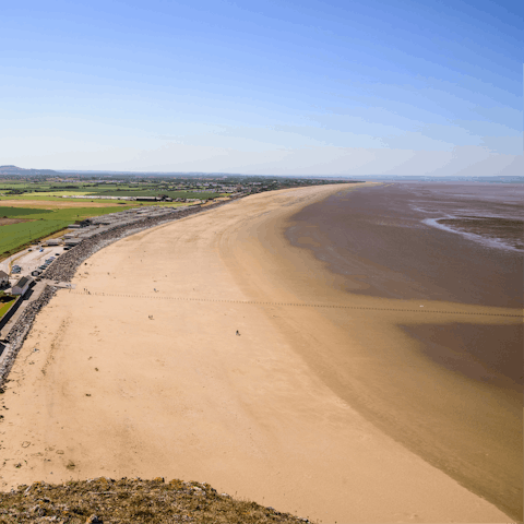 Spend the day in Burnham-on-Sea, just 2 miles away