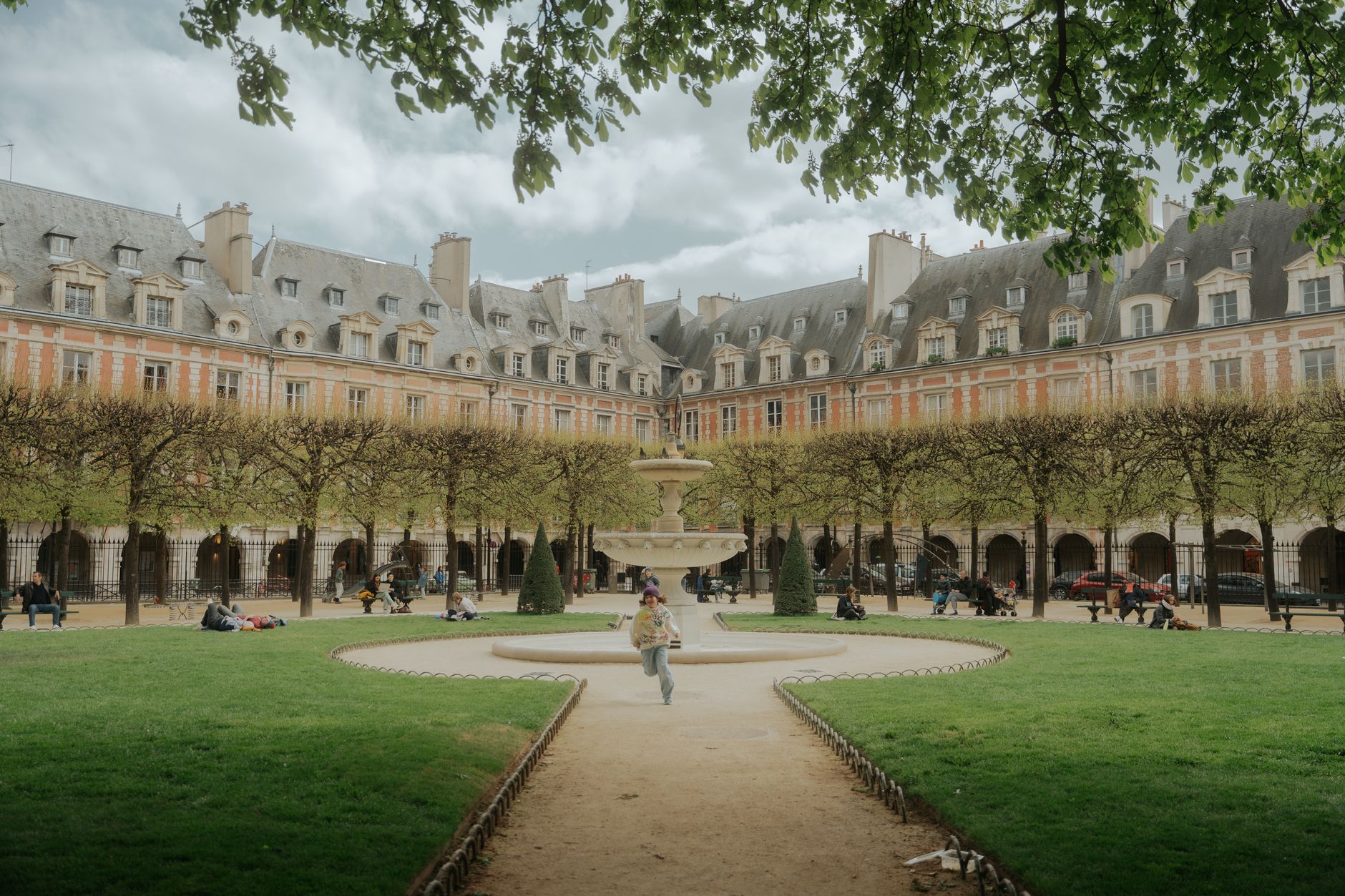 Le Marais Courtyard