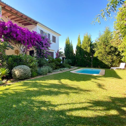 Or make poolside lounging your only plan for the day