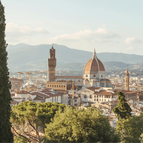 Experience the charm of Tuscany with a day trip to Florence
