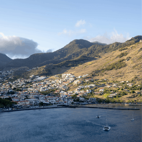 Explore the coastline – the nearest beach is only a fifteen-minute stroll