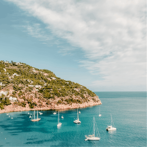Stay close to the town of Jesús and experience the local side of Ibiza
