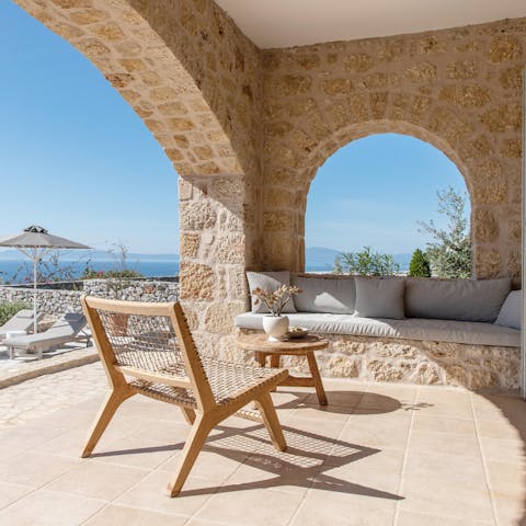 Curl up with a book in the shade
