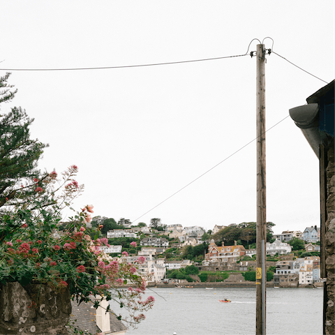 Book a boat cruise down at Salcombe's harbour, just a stroll away