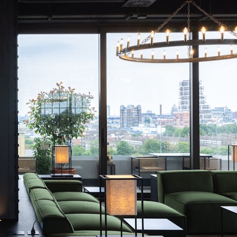 Wind down and relax in the communal living area