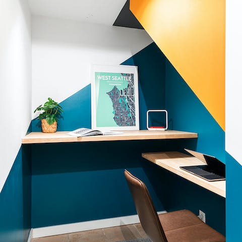 Work remotely from the contemporary workspace