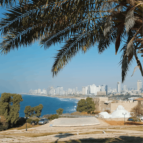 Stay in the elegant Neve Tzedek, close to the city's beaches