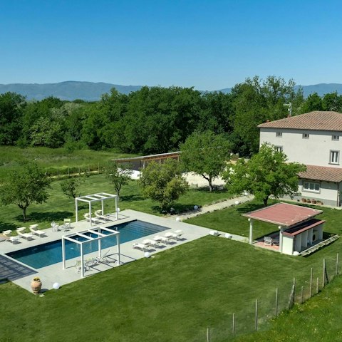 Enjoy total privacy among the villa's spacious grounds