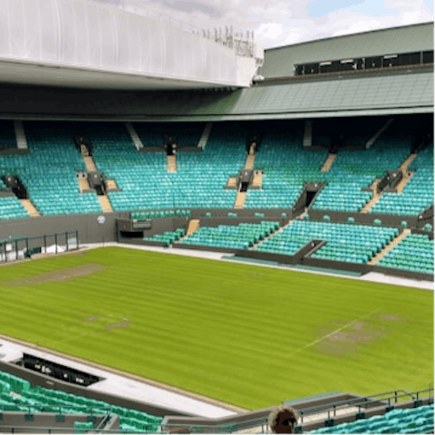Catch a game at the iconic Wimbledon ground