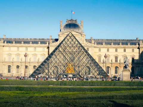 Step directly into the Louvre, the world's largest art museum, moments from your door