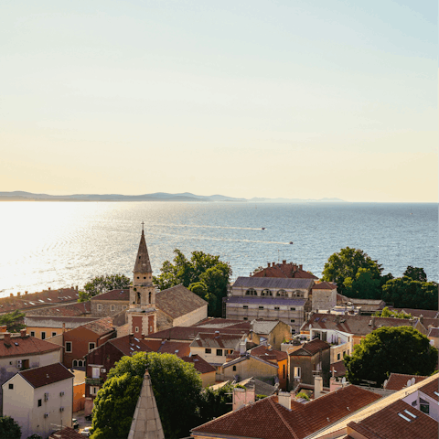 Spend the day in Zadar, 16km away