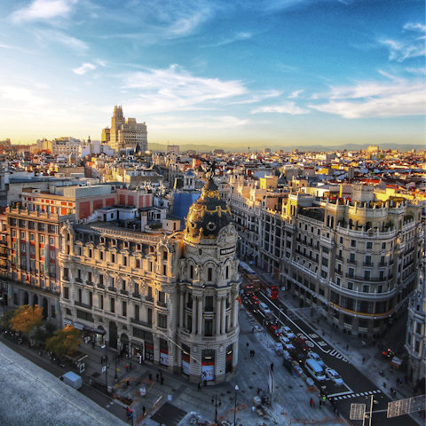 Explore beautiful Madrid from your home in Chueca