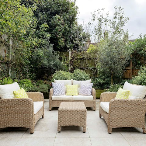Take your morning coffee or tea onto the terrace