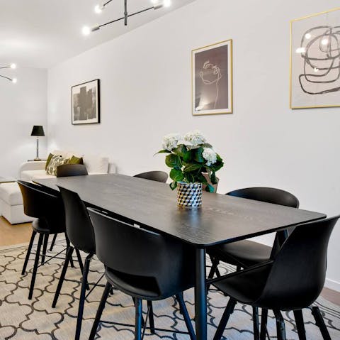 Enjoy some traditional karbonaders at your dining table