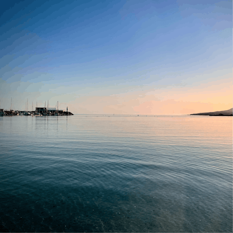 Spend the day at Playa Vista Lobos – it's a short walk away