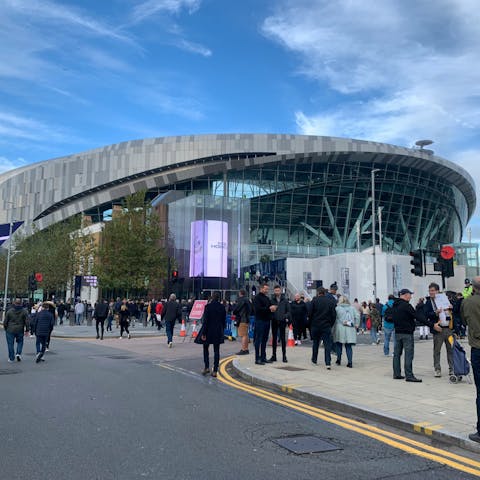 Catch a match or event at Tottenham Hotspur Stadium