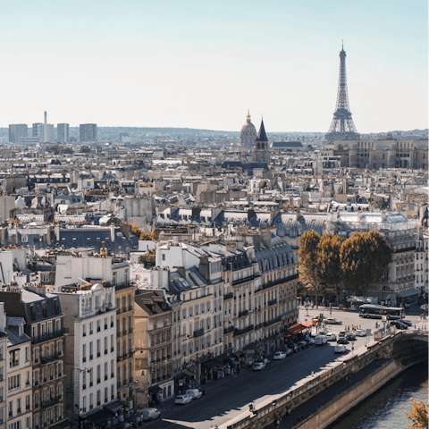Explore Paris, including the nearby Grands Boulevards