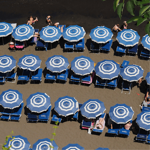 Spend blissful days on the beach – just a short walk away