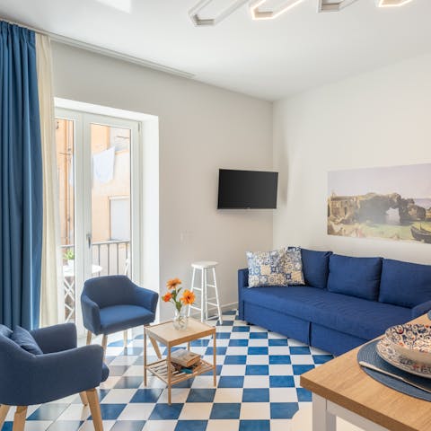 Savour evening drinks at home or head to a local bar